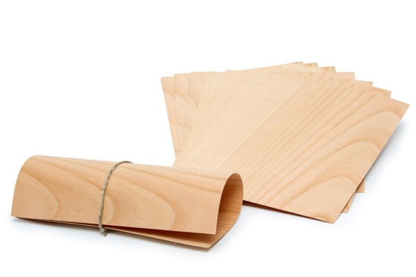 AXTSCHLAG Woodpapers Cherry, 8er-Set, 190x150 mm