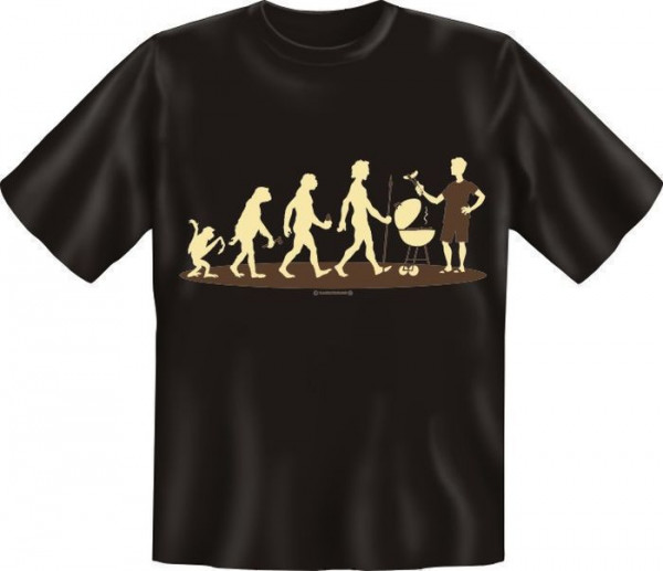 RAHMENLOS T-Shirt "Evolution" Größe S