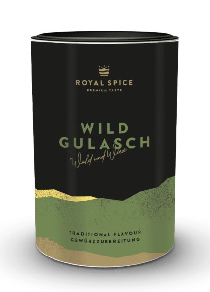 ROYAL SPICE Wild Gulasch 120 Gramm Dose