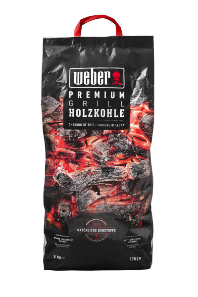 Weber Premium Holzkohle - 5 kg