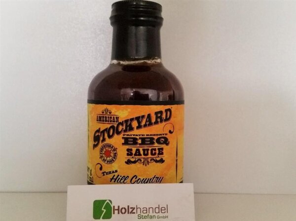 STOCKYARD Texas Hill Country BBQ Soße 350ml