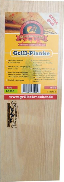 GRILLSCHMECKER Eschen Planke XL