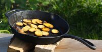 PETROMAX Feuerpfanne fp30-t mit Stiel (ohne Füße)