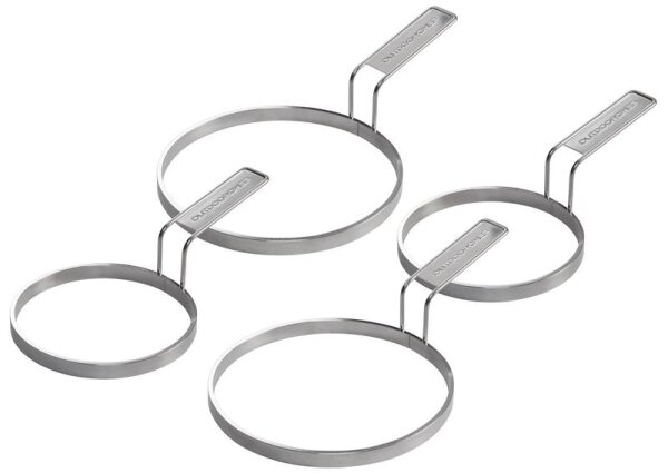 OUTDOORCHEF Pfannkuchen Ring-Set, 4-teilig