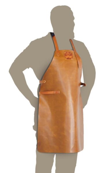 OFYR Leather Apron Brown - Lederschürze