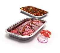 BROILKING Narrow Aluminiumtropfschale - 3er Pack