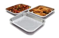 BROILKING Aluminiumtropfschale - 3er Pack