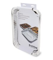 BROILKING Aluminiumtropfschale - 3er Pack