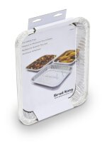 BROILKING Aluminiumtropfschale - 3er Pack