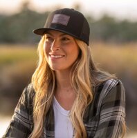TRAEGER Trucker Cap verstellbar, schwarz mit Logo