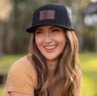 TRAEGER Trucker Cap verstellbar, schwarz mit Logo