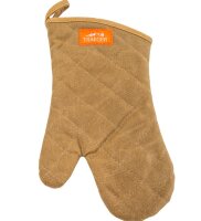 TRAEGER BBQ Handschuhe aus Leinen/Leder, Brown