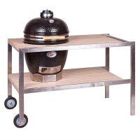 MONOLITH Classic Teakholztisch  für den Classic Keramikgrill Grill