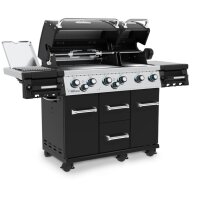 BROIL KING Imperial 690 IR Schwarz, IR-Brenner + Heckbr. + Drehspieß Ausstellungsstück! (nur Abholung möglich, kein Versand!)