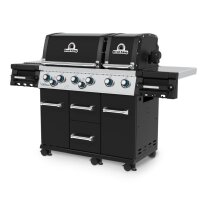 BROIL KING Imperial 690 IR Schwarz, IR-Brenner + Heckbr. + Drehspieß Ausstellungsstück! (nur Abholung möglich, kein Versand!)