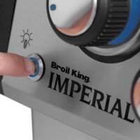 BROIL KING Imperial 690 IR Schwarz, IR-Brenner + Heckbr. + Drehspieß Ausstellungsstück! (nur Abholung möglich, kein Versand!)