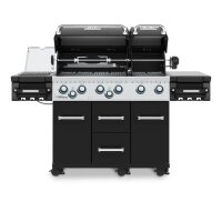 BROIL KING Imperial 690 IR Schwarz, IR-Brenner + Heckbr. + Drehspieß Ausstellungsstück! (nur Abholung möglich, kein Versand!)