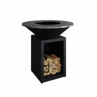 OFYR Classic Storage Black 100 und Gratis Pizzaofenaufsatz