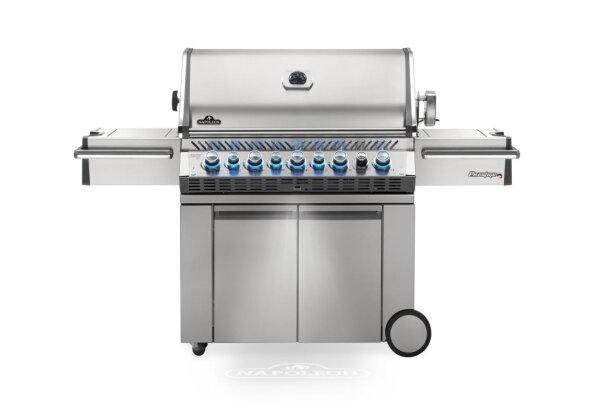 NAPOLEON Prestige PRO 665, Edelstahl incl. Drehspieß