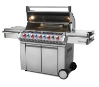 NAPOLEON Prestige PRO 665, Edelstahl incl. Drehspieß