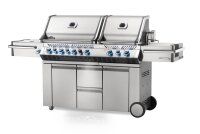 NAPOLEON Prestige PRO 825, Edelstahll incl. Drehspieß