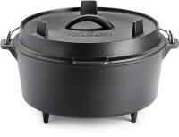 NAPOLEON Gusseisen Dutch Oven mit Deckel, Ø 28cm,...