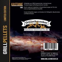 GRILLSCHMECKER Sonderedition  Grillpellets Kastanie 10kg