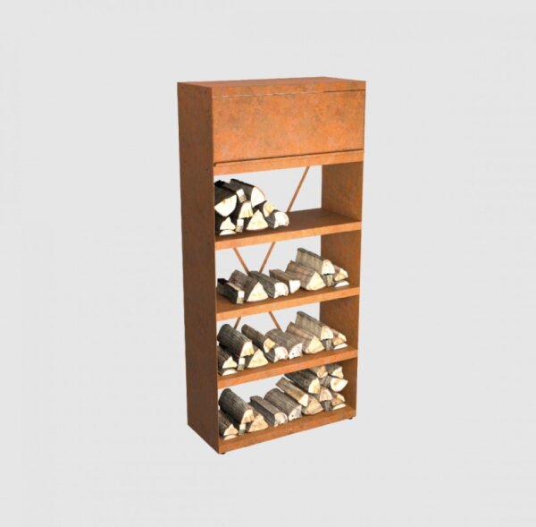 OFYR Wood Storage Corten 100