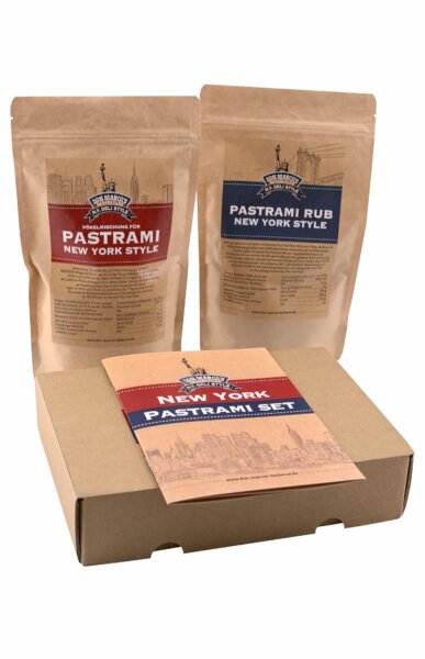 DON MARCO  Barbecue Pastrami Set New York Deli Style