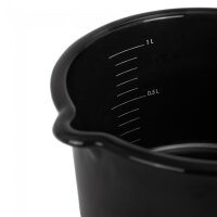 PETROMAX Emaille-Topf 1 Liter schwarz