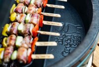 BIG GREEN EGG Satay Grill aus Gusseisen