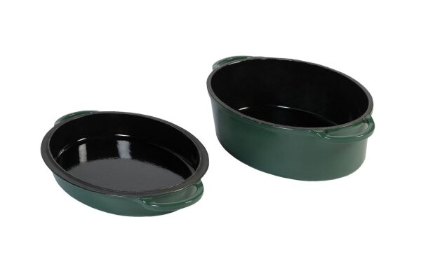 BIG GREEN EGG Grüner, ovaler Dutch Oven