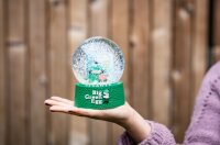BIG GREEN EGG Schneekugel Atlanta