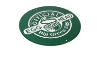 BIG GREEN EGG Texttafel rund grün - Official EGGhead