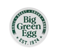 BIG GREEN EGG Texttafel rund weiß - Est. 1974