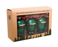 BIG GREEN EGG Christbaumkugel Trio Mini Egg