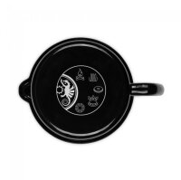 PETROMAX Emaille Milchtopf schwarz (1,4 Liter)