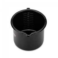 PETROMAX Emaille Milchtopf schwarz (1 Liter)