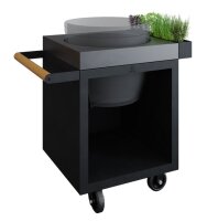 OFYR Kamado Table Black 65 Pro Concrete The Bastard