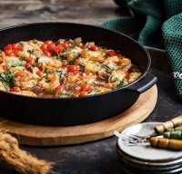 BIG GREEN EGG - Gusseiserne Pfanne (27cm)