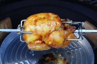 BIG GREEN EGG - Rotisserie LetzQ Drehspieß für Large
