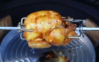 BIG GREEN EGG -LetzQ Rotisserie Drehspieß XL
