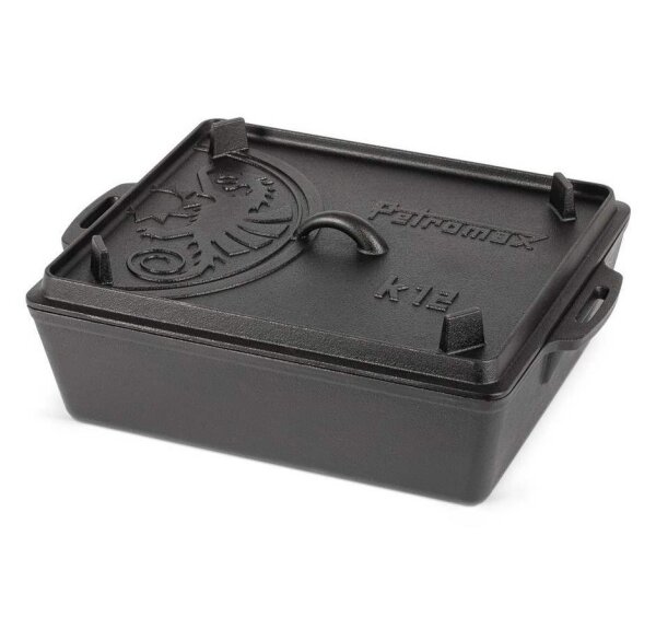 PETROMAX Kastenform mit Deckel k12, Gusseisen