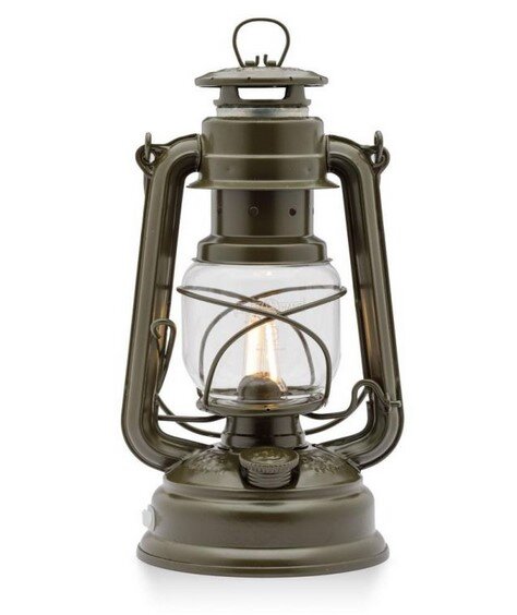 FEUERHAND Baby Special 276 LED Laterne Oliv