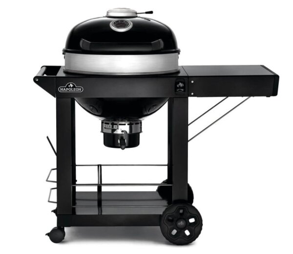 NAPOLEON PRO-CART Holzkohle Kugelgrill, Ø57cm mit Unterwagen