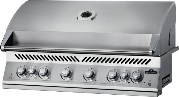 NAPOLEON 700-Series 44", Edelstahl, Einbaugrill, inkl. Drehspieß u. Innenbeleuchtung