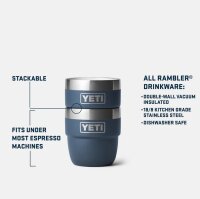 YETI Rambler 4 oz Cup 2PK Navy (118 ml)