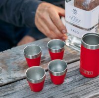 YETI Schnapsbecher mit Tragebehälter Black
