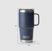 YETI Rambler 20 oz Travel Mug (591 ml) Firefly Yellow