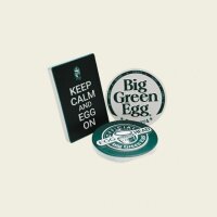 BIG GREEN EGG Kühlschrank Magnete-Set mit 3 Magneten